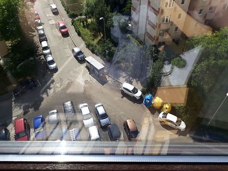 The parking lot